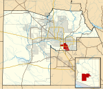 Maricopa County Incorporated and Planning areas Chandler highlighted